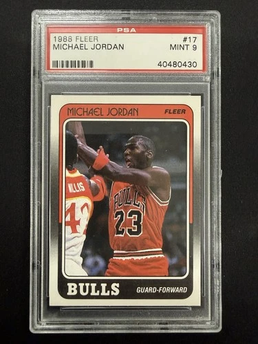 Jordan 1988 Fleer Jordan #17