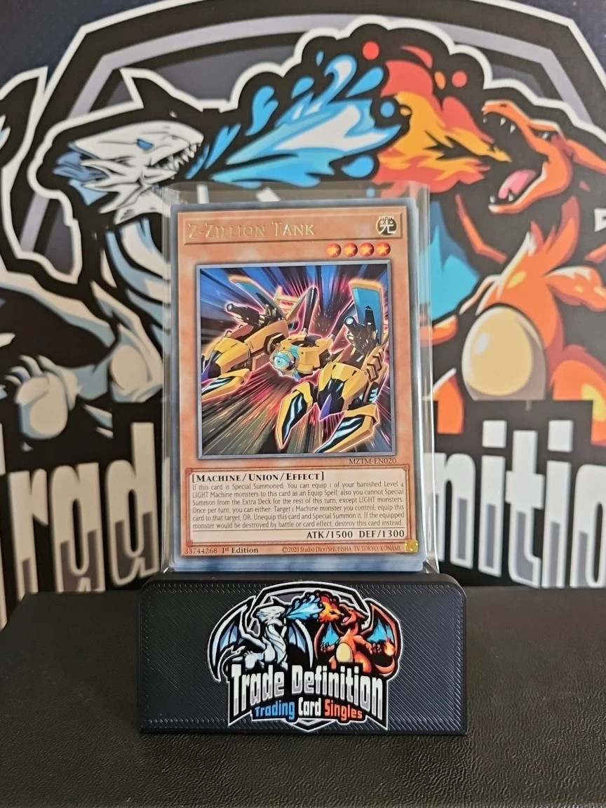 Z-Zillion Tank MZTM-EN020 Rare 1st Edition YuGiOh