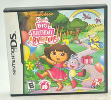 Dora's Big Birthday Adventure Nintendo DS 2K Play CIB Tested NTSC-U/C 2010