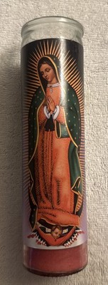 Virgin of Guadalupe Devotional Candle