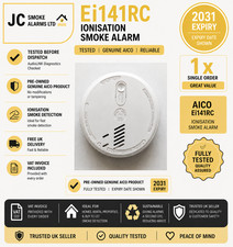 AICO Ei141RC Ionisation Smoke Alarm | AICO Genuine | VAT Invoice | 2031 Expiry