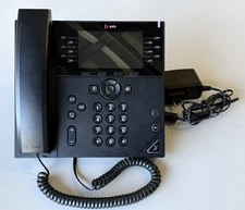 Poly VVX 450 VoIP 12-Line Business Phone w/Handset Polycom 2201-48840-101
