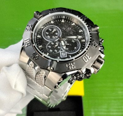Invicta Subaqua Poseidon Chrono Quartz Tachy SS Men Watch 48357 Bracelet WR200M
