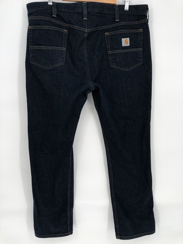 Carhartt Jeans Rugged Flex Men 40x30 Blue Denim Straight Fit Stretch 102807-491 - Picture 2 of 17