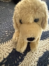 Toys R Us Yellow Lab/Golden Retriever Plush Stuffed Animal Vintage 2010