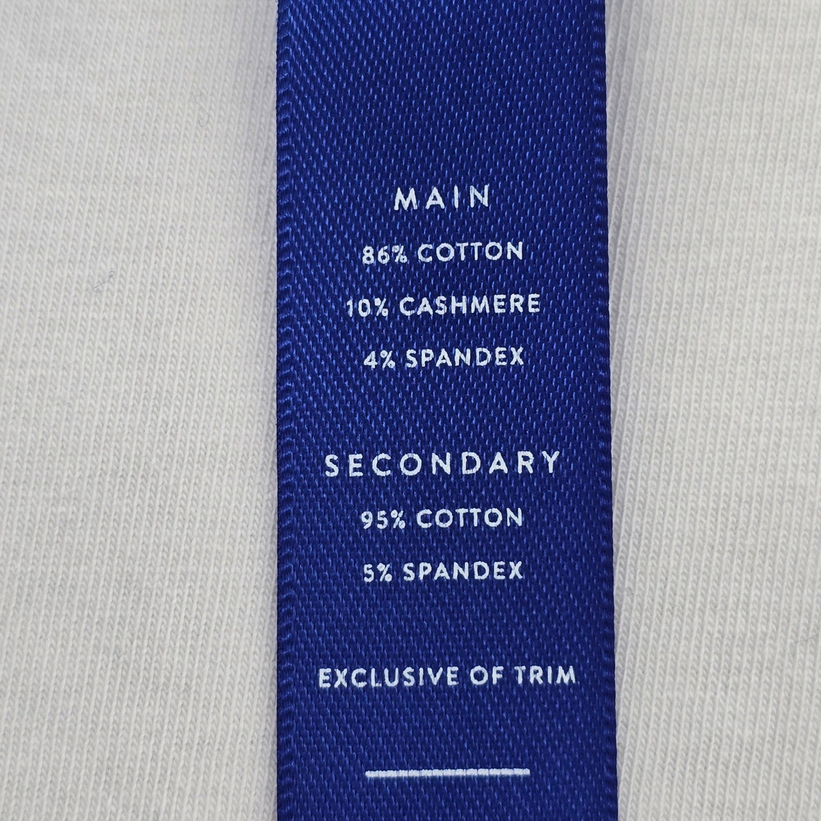 KIT and ACE Ace Crew Uniform Fit Bone White T-Shirt Men's XL Short Sleeve