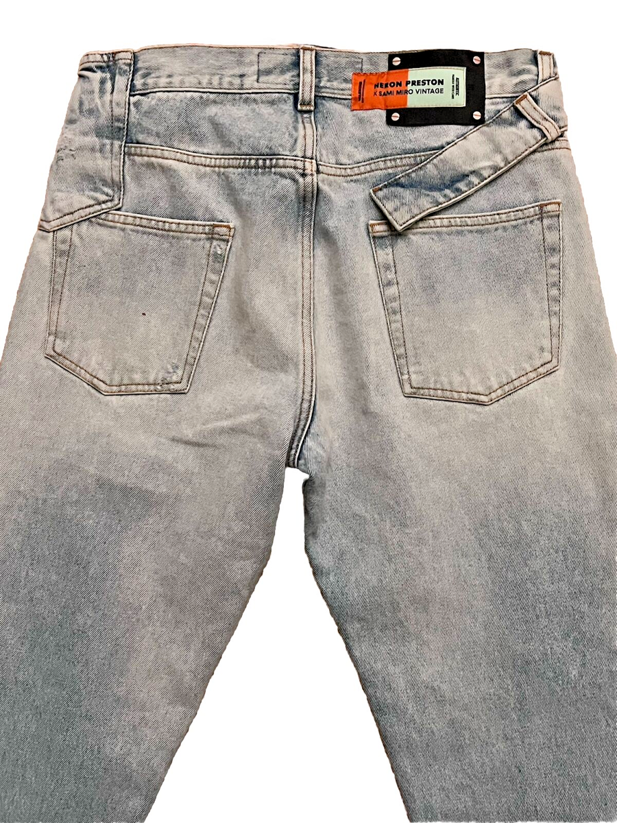 NWT Heron Preston x Sami Miro Five-Pocket Vintage Jeans 30 NWT Heron Preston x Sami Miro Five-Pocket Vintage Jeans 30
