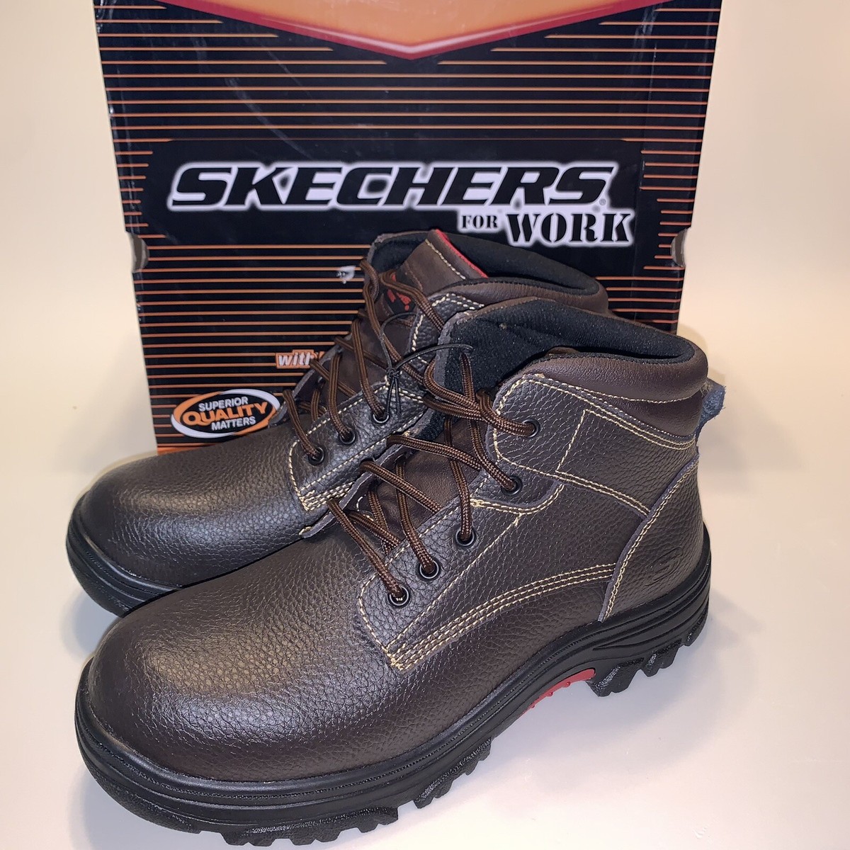 Boot Shoes Mens Skechers Boots Size 10 VINTAGE Skechers Work Boots