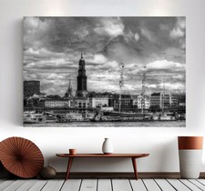 Leinwand Bild Hamburg Stadt