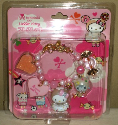 Tokidoki x Hello Kitty Donutella Bracelet Charm Sanrio 2008 Tokidoki x Hello Kitty Donutella Bracelet Charm Sanrio 2008
