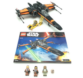 LEGO Star Wars 75102  POE'S X-WING FIGHTER -AS-IS-