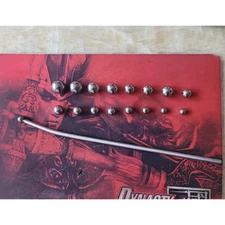 Saxophone Flute Repairing Tool Kit Part w/ Dent Rods & 18 Balls Fast Ship NEW