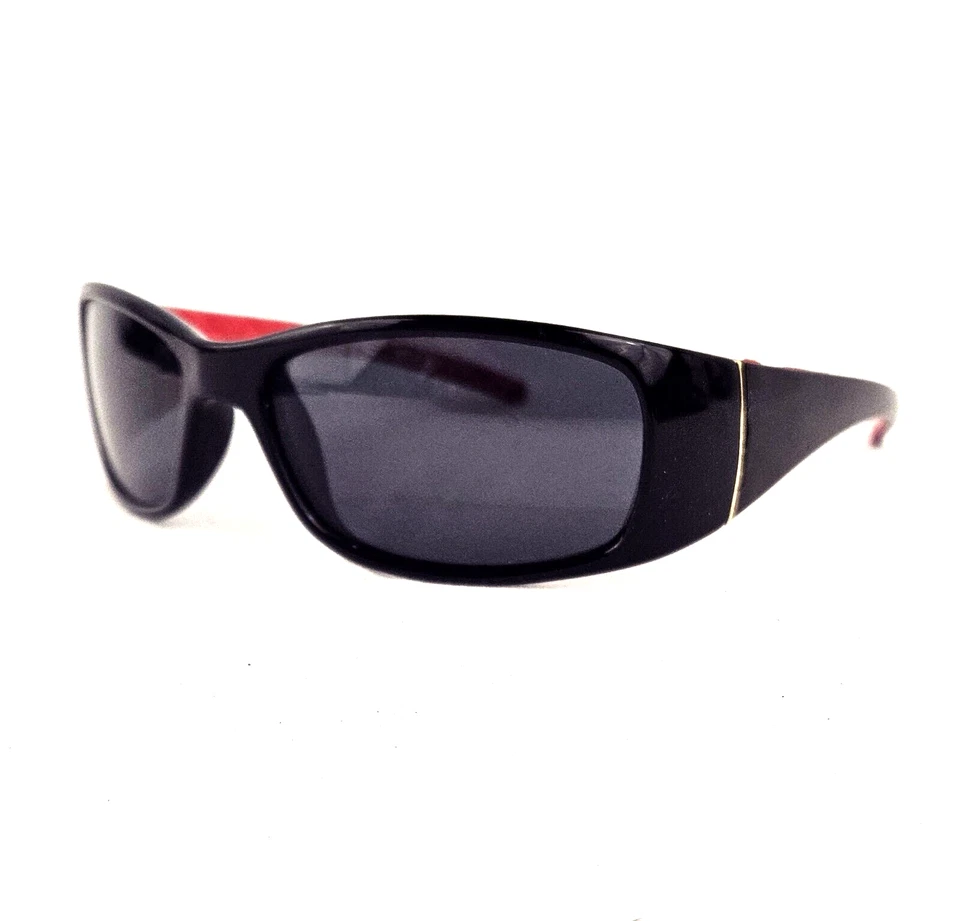 Foster Grant 太阳镜成人男女通用黑色包裹式/运动风格 EG0516 ADV COM 7 BLK — 第 2/4 张图片