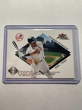K64,178 - 2001 Fleer Focus Diamond Vision #1 Derek Jeter