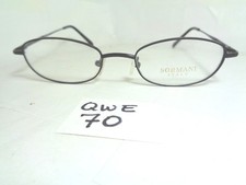Nos Vintage SORMANI Italian Design Eyeglasses SS24 MBK Matte Black QWE-70 
