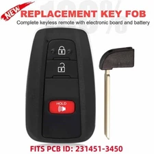 for Toyota 4Runner 2021 2022 2023 Remote Smart Key Fob HYQ14FLA 231451-3450
