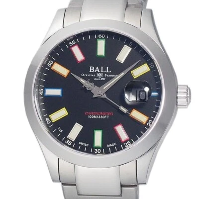 BALL Uhr Engineer 3 Marvelite Regenbogen Chronometer Schwarz NM9026C-S33CJ-BK - Bild 1 von 4