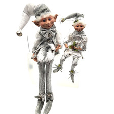 CHRISTMAS 2 PIXIES ELVES 18 & 28 WIREFRAME PO...