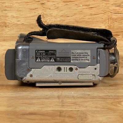 canon様グレー2サイズ Canon ZR80 Silver Gray 2.5