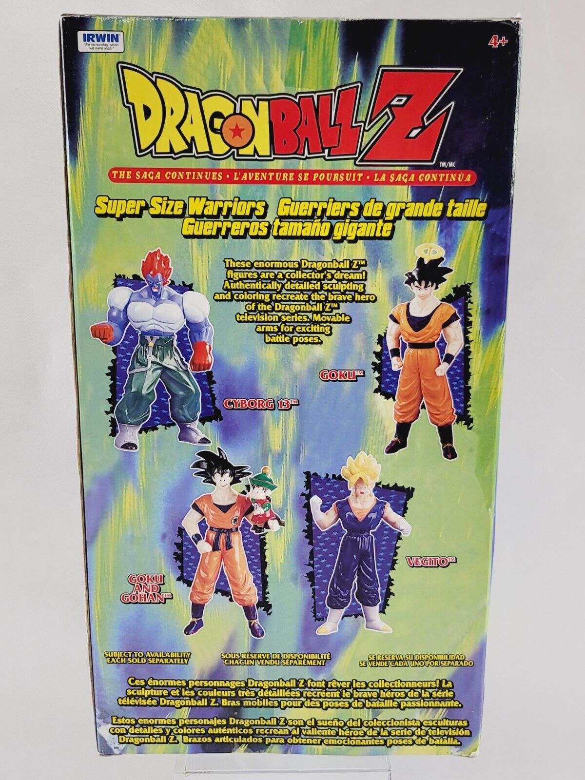 Dragon Ball Z Majin Boo 16 Gigantic Super Action Figure By Irwin