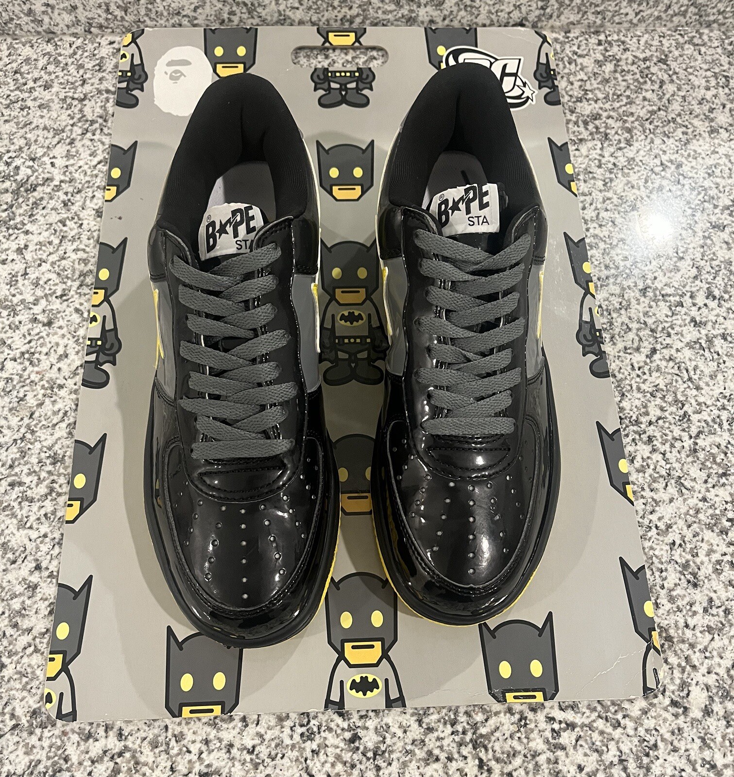 A Bathing Ape • Bape • Bapesta • 2007 BATMAN DC 9.5 • *RARE* image 5