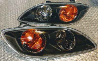 RX-7 RX7 FD3S Turn Signal Black Bumper Amber Light 99 Spec