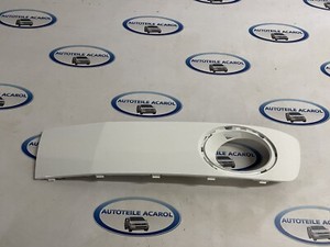 VW T5 Multivan Blende vorne Stoßstange 7E5807489B links Chromring Reinweiß