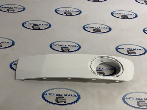 VW T5 Multivan Blende vorne Stoßstange 7E5807489B links Chromring Reinweiß