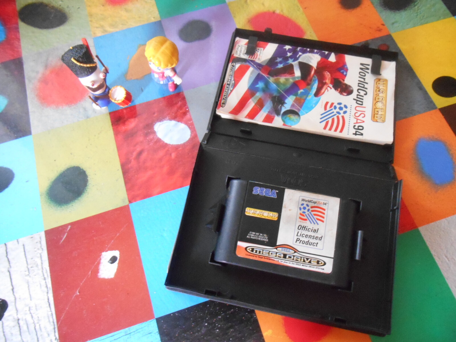 -- WoRLD  CUP  USA  94  ~-~   cOmplet   pOur   Sega Megadrive  -- 1994 ***