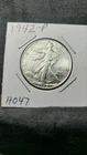 1942-PDS WALKING LIBERTY HALF DOLLARS AU OR BETTER CONDITION (H047,H052,H058)