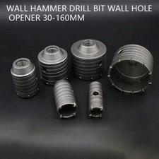 Wall Hammer Drill Bit Wall Hole Opener for Concrete Brick Stone Marble 30-160mm