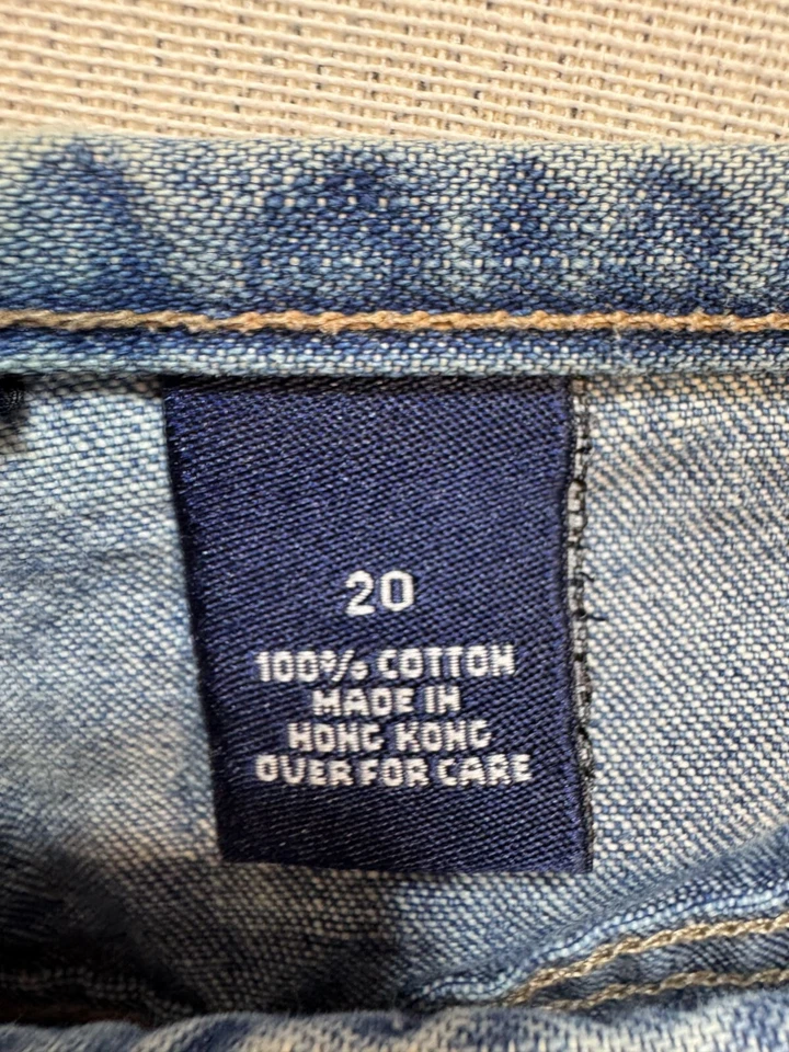 Pantalones Cortos de Jean Venezia Jeans para Mujer Talla 20 Azul Denim Informales Verano Playa Costera Foto 3 de 4