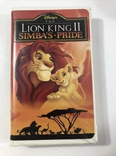 The Lion King II 2 Simba's Pride VHS Clamshell Walt Disney VG Rewound