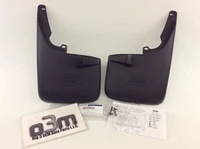 11-16 Ford Super Duty F250 F350 Front Splash Guards Mud Flaps w/o Wheel Lips OEM