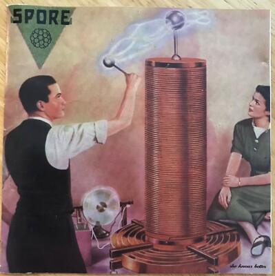 Spore 'Spore' CD Album 1993, Taang! 74 Records, 7-22975-0074-2 5, Very Good 