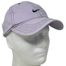 Vintage Nike Youth Core Hat Baseball Cap Kids Girls Boys Y2Ks Strapback Purple