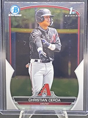 2023 Bowman #BCP-56 Christian Cerda Chrome Prospects