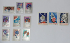 Romania Stamps Sets - Space Achievements and Travel 1966 and 1967 (12 Stamps)