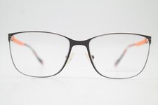 Augusto Valentini 70395 Metallic Orange Oval Glasses Frame New