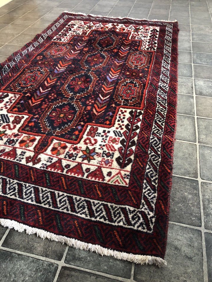 PERSAIN CARPET RUG Oriental living Room Vintage 177cm x 95cm eBay