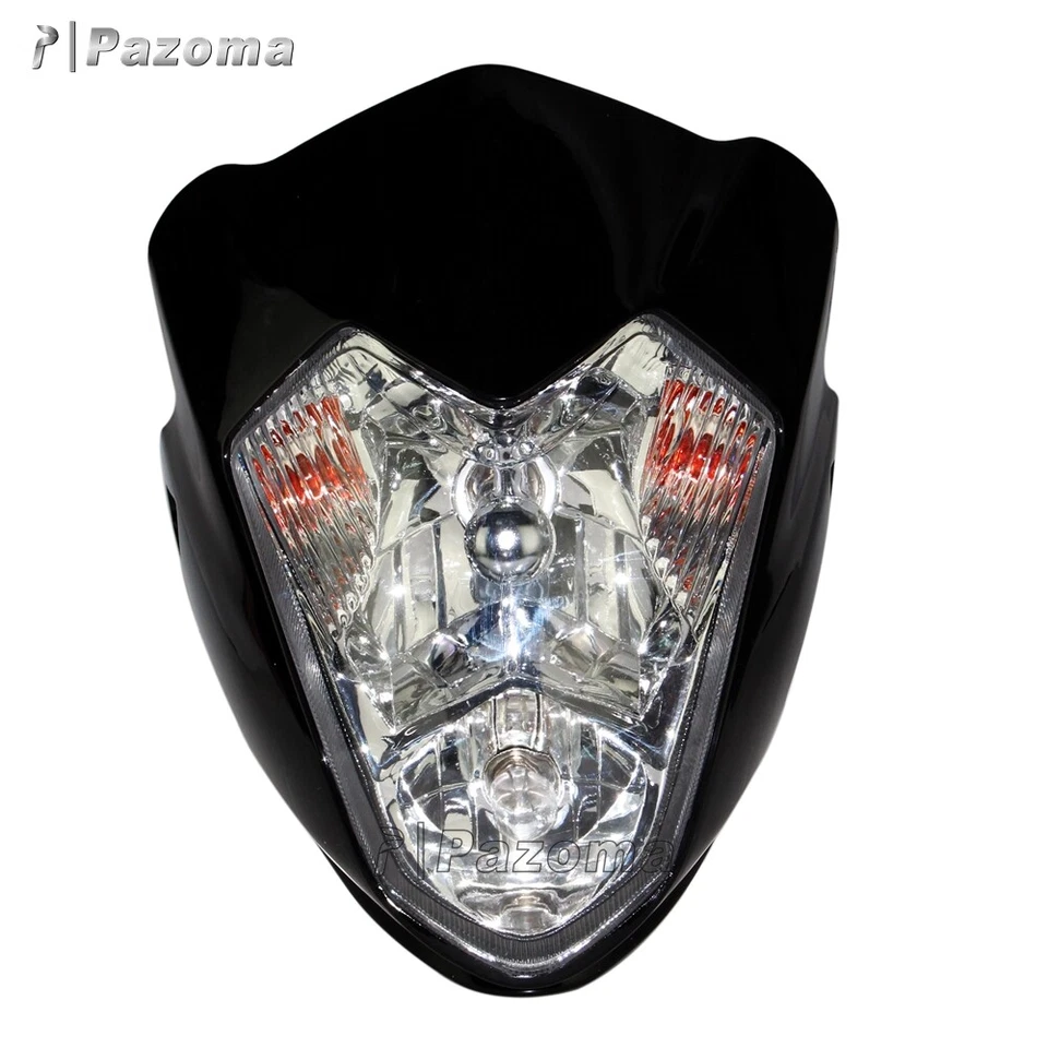 Faro de moto universal para Suzuki DR-Z125 DR125SE DR650S Foto 2 de 4