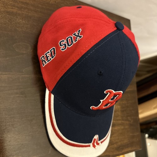 MLB Adulto OS Boston Medias Rojas Gorra de Béisbol Bordada Gorra Ajustable - Imagen 3 de 6