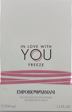 EMPORIO ARMANI IN LOVE WITH YOU FREEZE EAU DE PARFUM SPRAY WOMEN 3.4 Oz / 100 ml