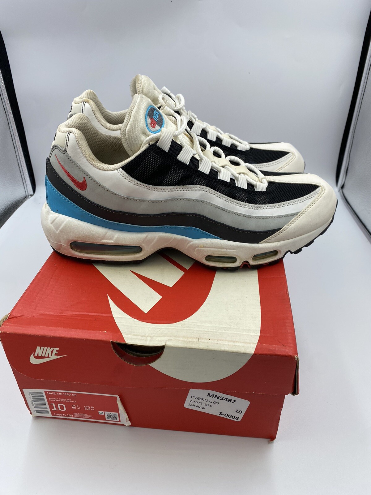 air max 95 glass blue