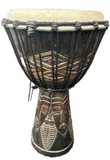 Wooden Drum Djembe Bongo Hand Drum Percussion...