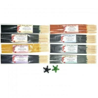 Shrimp Lollies Set 8x10 Stück = 80 Stück +2 Halter gratis! / Garnelenfutter