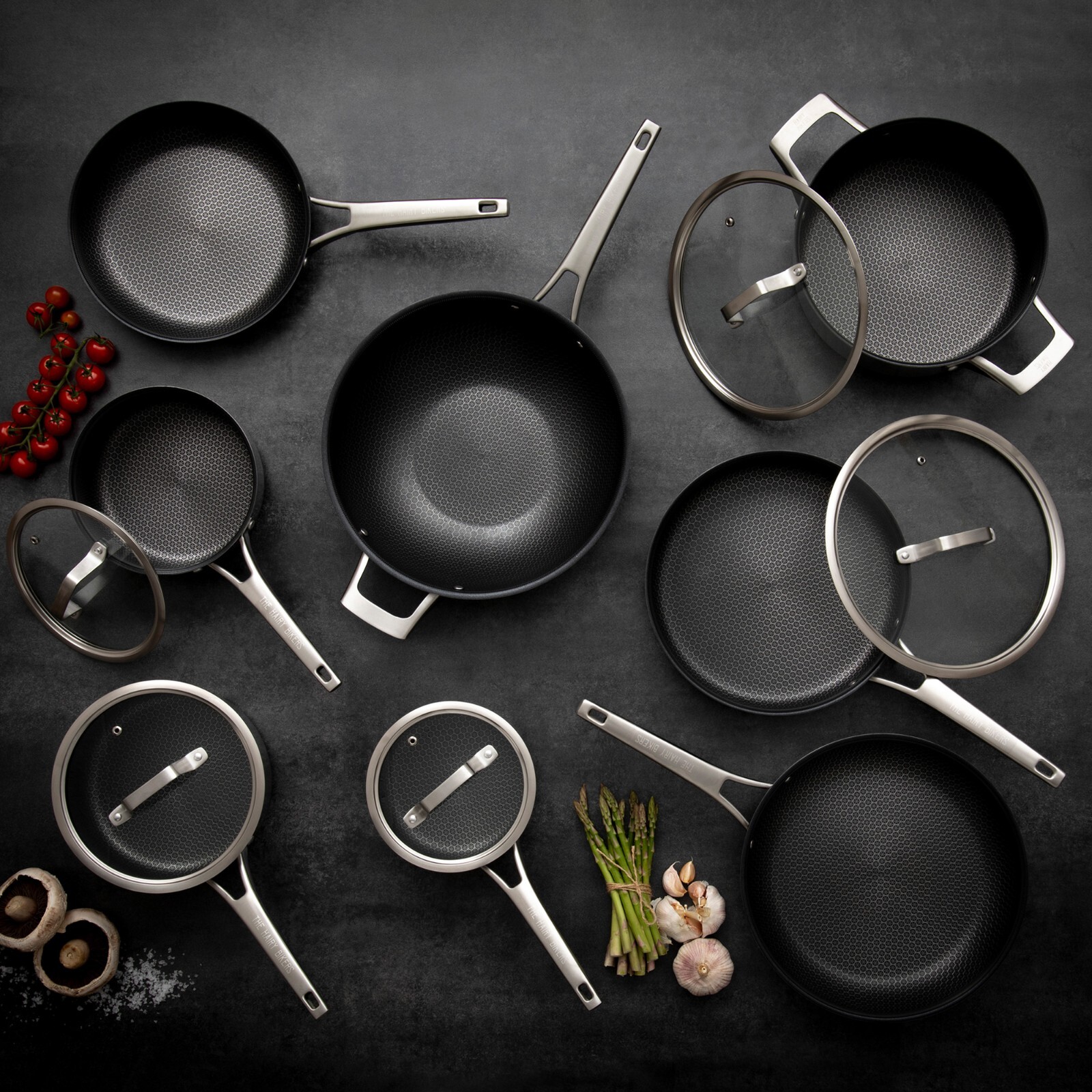 Hairy Bikers Frying Pan HexGuard Non Stick Extra Durable Suitable for