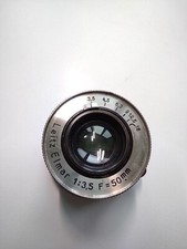 Leitz Elmar 50mm F.3.5 Nickel without serial ...