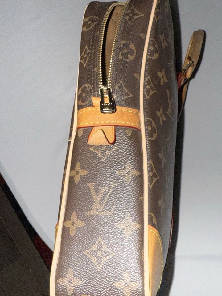Authentic Louis Vuitton Monogram Porte Document Bag Briefcase Handbag Vintage - Image 3 of 4