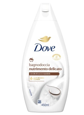 13,85 /L - 6x Dove Duschgel - Delicate Nourishing - 450ml